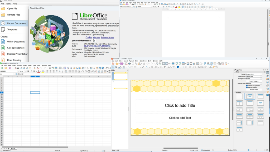 图片[1]-LibreOffice v24.8.0 开源免费Office办公套件