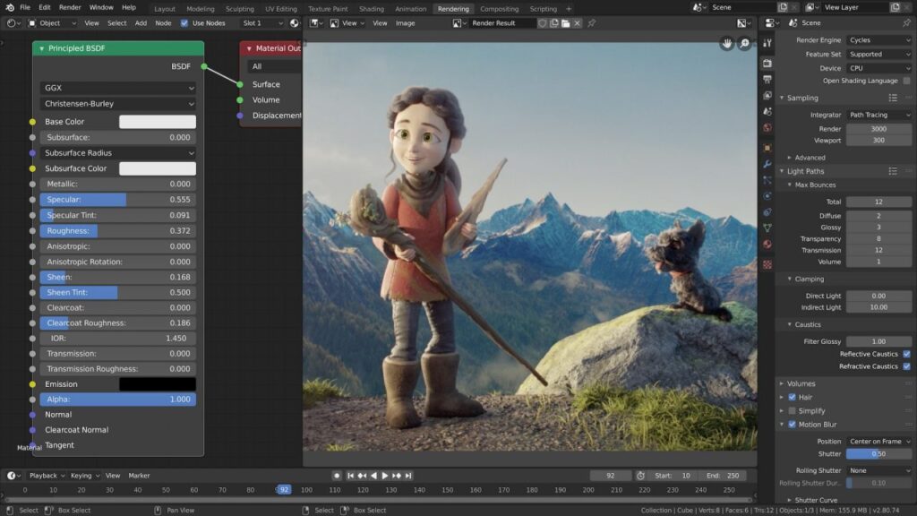 图片[1]-Blender v4.2.3-LTS-windows-x64开源免费的3D建模软件